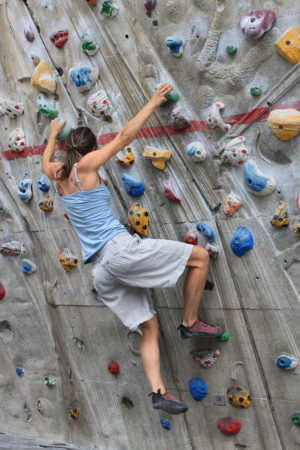 Bouldern am Schrein