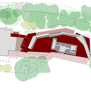 Neu-Versiegelung durch geplanten Neubau